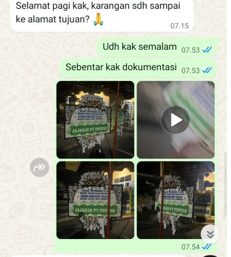 Pengiriman Papan Bunga Selamat Ngadireso Poncokusumo