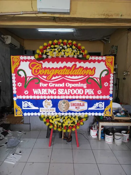 Papan Bunga Ucapan Selamat Ngadireso Poncokusumo
