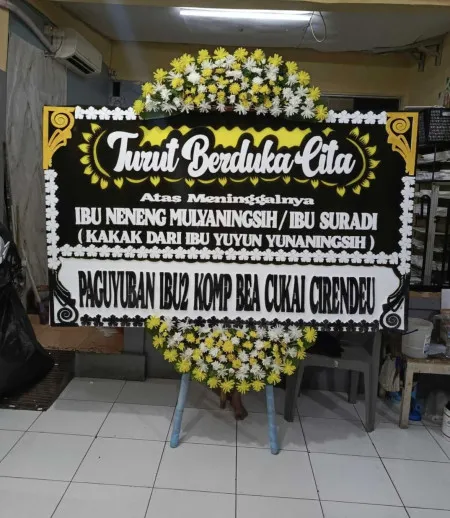 Papan Bunga Duka Ngadireso Poncokusumo